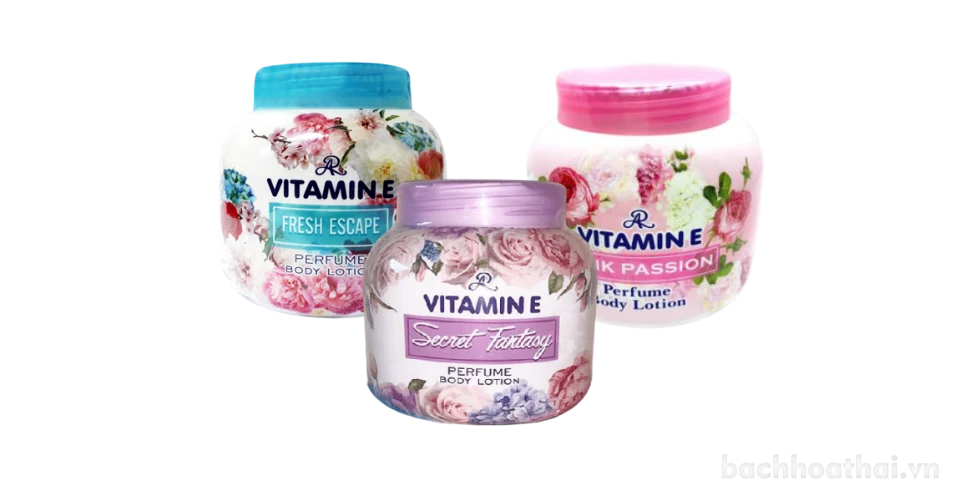 Kem dưỡng thể Vitamin E từ Thái Lan có công dụng gì?