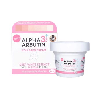 Ảnh sản phẩm Kem dưỡng thể trắng da Alpha Arbutin 3+Plus Collagen Cream Thái Lan 1