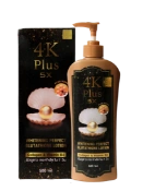 Ảnh sản phẩm Dưỡng thể 4K Plus 5X Whitening Perfect Lotion 500ml Thái Lan với  Glutathione, Collagen, Vitamin B3  1