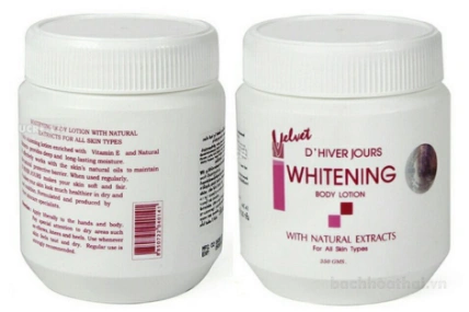 Sữa dưỡng thể trắng da D’Hiver Jours Whitening Body Lotion ảnh 8