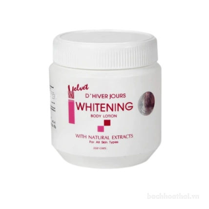Sữa dưỡng thể trắng da D’Hiver Jours Whitening Body Lotion ảnh 1