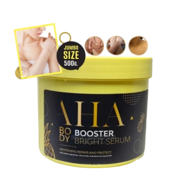 Ảnh sản phẩm Kem serum kích trắng giảm thâm nám AHA Body Booster Bright 500gr Thái lan 1