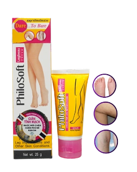 Ảnh sản phẩm Kem làm mờ rạn da suy giãn tĩnh mạch Philosoft LegActif Cream 25gr 1