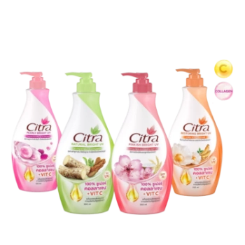 Ảnh sản phẩm Sữa dưỡng thể trắng da chống nắng Citra Pinkish Glow UV Aura 300ml 1