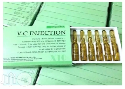 Ống kích trắng Vitamin C 100% VC-Injection ảnh 8