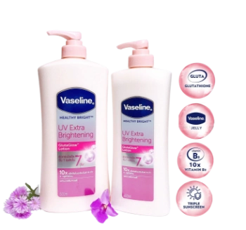 Ảnh sản phẩm Sữa dưỡng thể trắng da chống nắng Vaseline Healthy Bright UV Extra Brightening 10X Niacinamide bản Thái 1