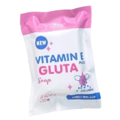 Ảnh sản phẩm Xà phòng vitamin E plus GLUTA X10 Collagen trắng da  1