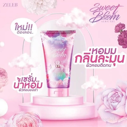 Serum dưỡng trắng hương nước hoa Zeleb Sweet Bloom Aura Gel  ảnh 8