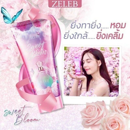 Serum dưỡng trắng hương nước hoa Zeleb Sweet Bloom Aura Gel  ảnh 13