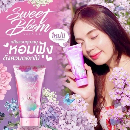 Serum dưỡng trắng hương nước hoa Zeleb Sweet Bloom Aura Gel  ảnh 6