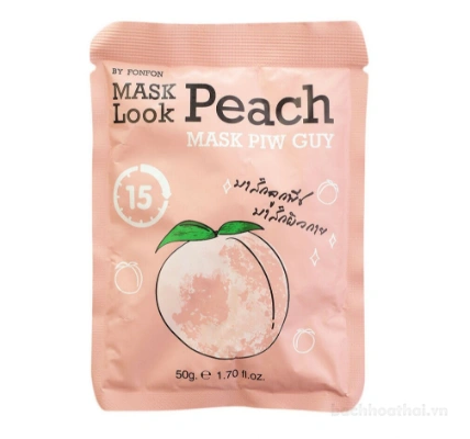 Ủ trắng đào Mask Look Peach Mask Piw Guy ảnh 7