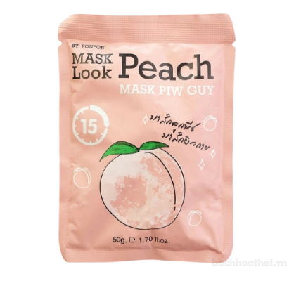 Ủ trắng đào Mask Look Peach Mask Piw Guy ảnh 1