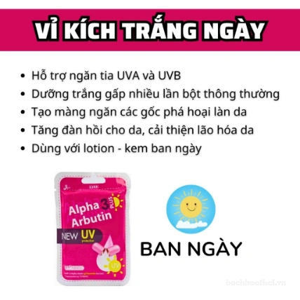 Viên kích trắng cấp tốc Kyra Alpha Arbutin 3 Plus+ dùng cho lotion ảnh 12