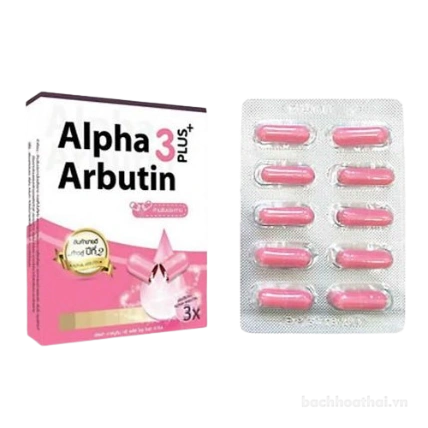 Viên kích trắng cấp tốc Alpha Arbutin 3 Plus+ ảnh 1