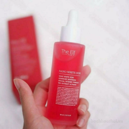 Serum truyền trắng giảm thâm nám mờ sẹo toàn thân The ELF Nano White Dose ảnh 18