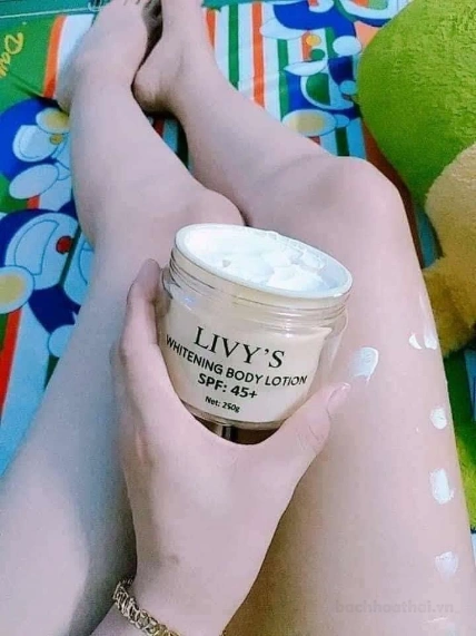 Kem dưỡng trắng da chống nắng toàn thân Livy’s Super Whitening Thailand Lotion ảnh 21