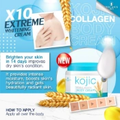 Ảnh sản phẩm Kem dưỡng trắng bổ xung collagen Kojic Collagen Body Cream 200gr 2