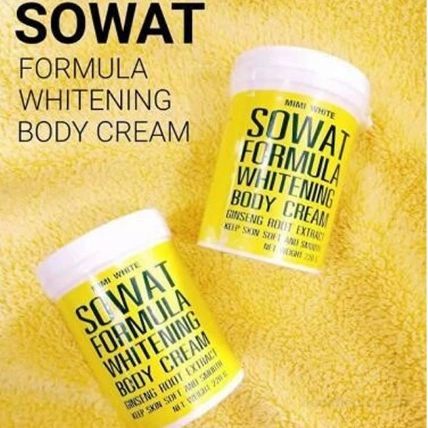 Kem dưỡng trắng da toàn thân Mimi White Sowat Formula Whitening Body Cream Ginseng Root Extract ảnh 14