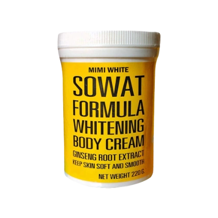 Kem dưỡng trắng da toàn thân Mimi White Sowat Formula Whitening Body Cream Ginseng Root Extract ảnh 1