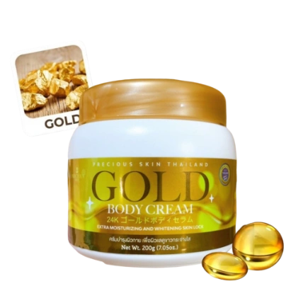 Kem dưỡng trắng da toàn thân Precious Skin Gold body Cream 200gr ảnh 1