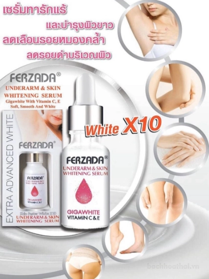 Serum trị thâm nách dưỡng trắng da FERZADA Underarm & Whitening Skin ảnh 9