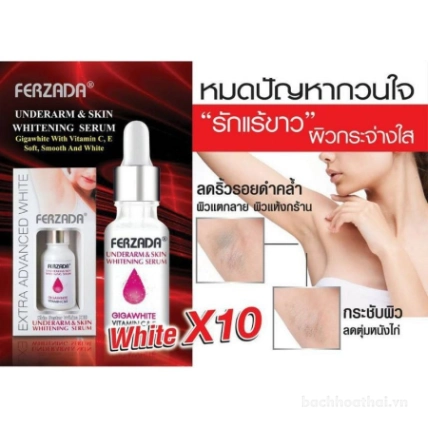 Serum trị thâm nách dưỡng trắng da FERZADA Underarm & Whitening Skin ảnh 11