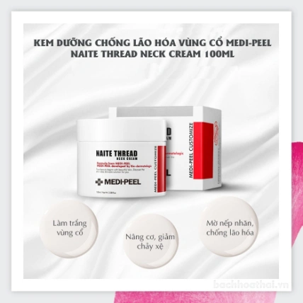 Kem dưỡng da cổ Medi-Peel Premium Naite Thread Neck Cream  ảnh 9