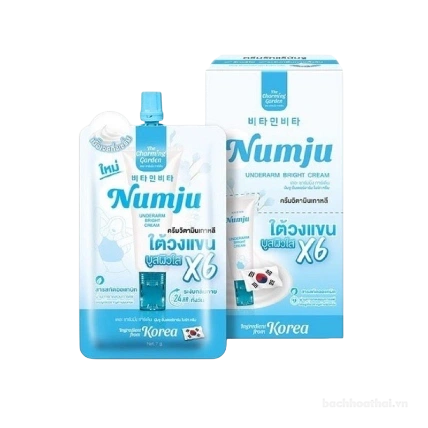 Kem dưỡng da trị thâm rạn da Numju Vitamin Whitening Lotion ảnh 25