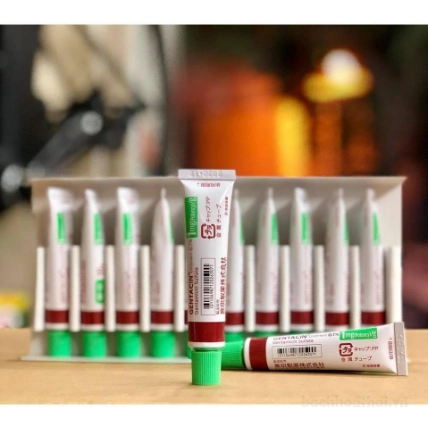 Gel xóa mờ sẹo đánh bay mụn Gentacin Ointment 0.1% Nhật Bản ảnh 20