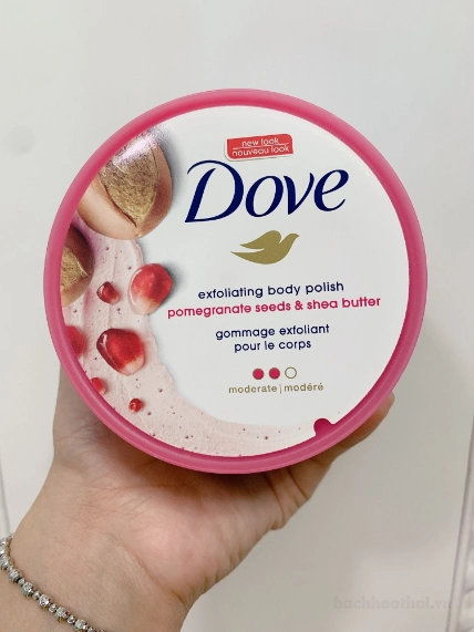 Tẩy tế bào chết Dove Exfoliating Body Polish US chính hãng ảnh 5