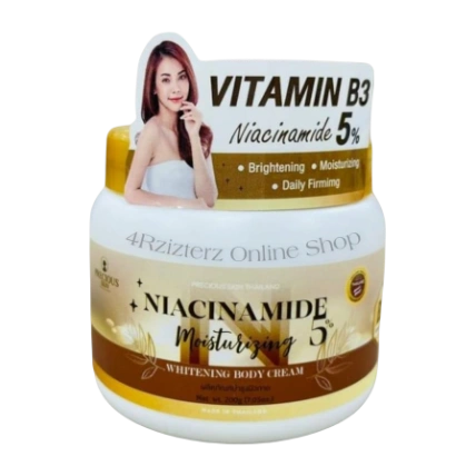 Kem body Niacinamide Moisturizing 5% Whitening Body Cream làm sáng dưỡng ẩm 200gr ảnh 1