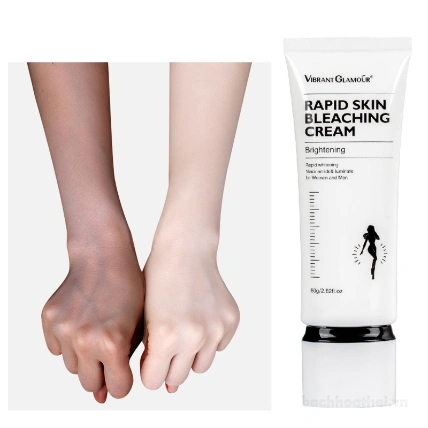 Kem dưỡng trắng da Vibrant Glamour Rapid Skin Bleaching Cream ảnh 8