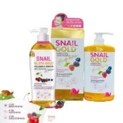 Ảnh sản phẩm Sữa dưỡng thể Snail Gold Arbutin Mix Berry Body Lotion 500ml 1