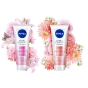 Ảnh sản phẩm Tinh chất dưỡng thể trắng da Nivea Extra Bright Body Serum Premium Fragrance Velvet Romance Peony  1