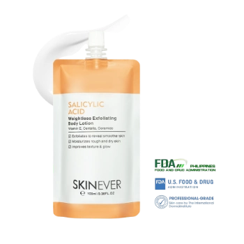 Ảnh sản phẩm Sữa dưỡng thể sáng da giảm mụn cơ thể SKINEVER Salicylic Acid Weightless Exfoliating Body Lotion 
 1