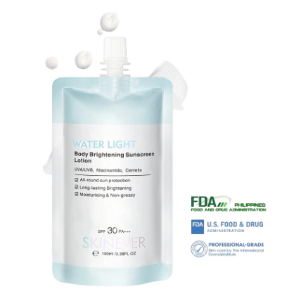 Kem chống nắng dưỡng trắng body SKINEVER Water Light Body Brightening Sunscreen Lotion
 ảnh 1