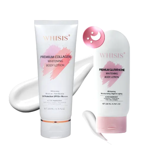 Ảnh sản phẩm Kem Dưỡng Thể Trắng Da WHISIS Chống Nắng - Premium Collagen Whitening Body Lotion 200ml 1