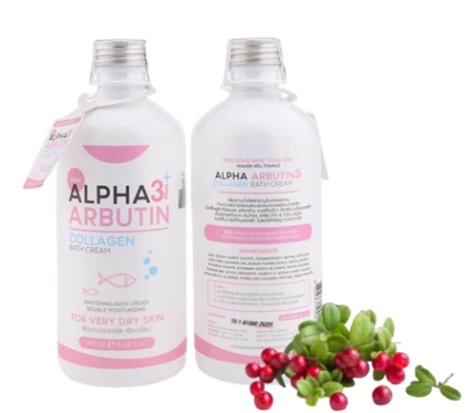 Kem tắm Alpha Arbutin 3+ Plus Collagen Bath Cream 350ml Thái Lan ảnh 1