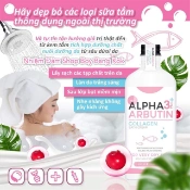 Ảnh sản phẩm Kem tắm Alpha Arbutin 3+ Plus Collagen Bath Cream 350ml Thái Lan 2