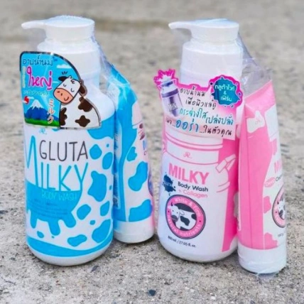 Sữa tắm, sữa rửa mặt AR Gluta Milky Body Wash ảnh 15