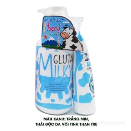 Sữa tắm, sữa rửa mặt AR Gluta Milky Body Wash ảnh 2
