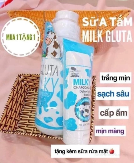 Sữa tắm, sữa rửa mặt AR Gluta Milky Body Wash ảnh 9