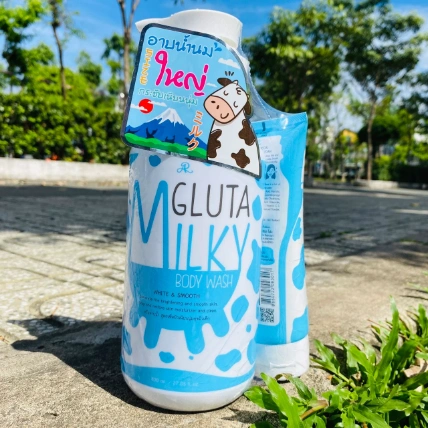 Sữa tắm, sữa rửa mặt AR Gluta Milky Body Wash ảnh 11