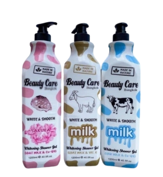 Ảnh sản phẩm Sữa tắm làm trắng Beauty Care Bangkok Whitening Shower Gel 1,2L Thái Lan 1