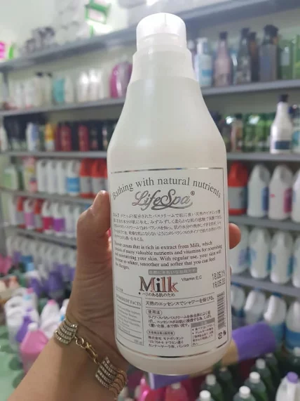 Sữa tắm trắng da hương nước hoa LifeSpa Milk ảnh 5