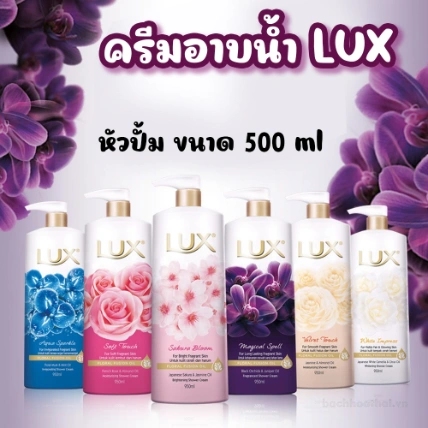Sữa tắm Lux 500ml hương hoa Thái Lan  ảnh 17