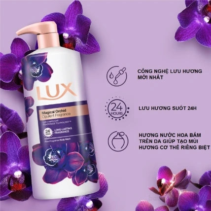 Sữa tắm Lux 500ml hương hoa Thái Lan  ảnh 7