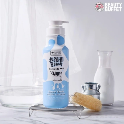 Sữa tắm Beauty Buffet Hokkaido Milk Whitening Thái Lan 700ml ảnh 9