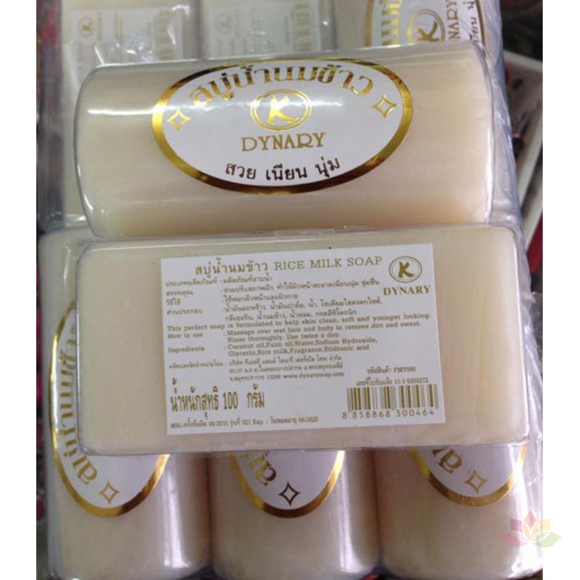 Xà phòng dưỡng da K Dynady Rice Milk Soap ảnh 4