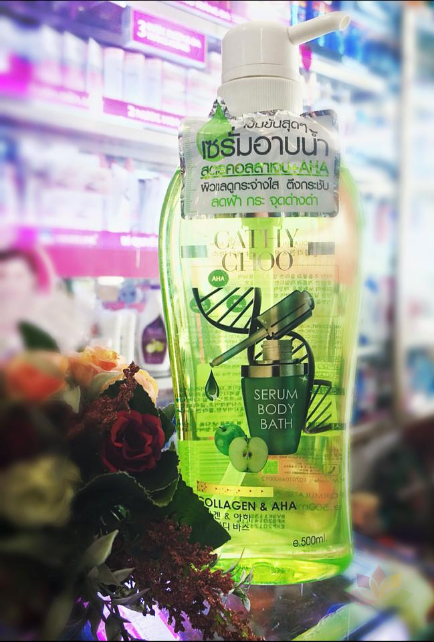 Sữa tắm Cathy Choo Collagen & Aha Body Bath ảnh 2